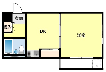 豊田市山之手のマンションの間取り