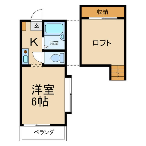 フォーレストヌカタの間取り