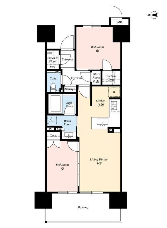 【江東区有明のマンションの間取り】