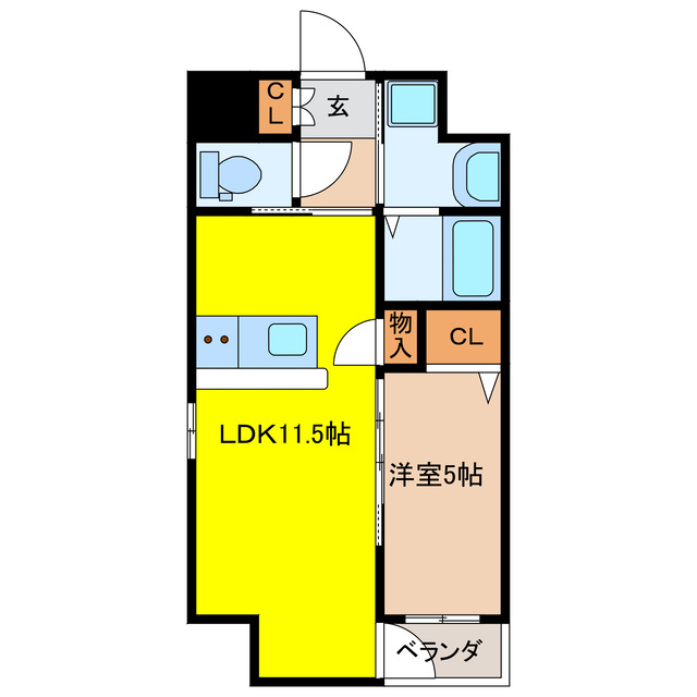 【est.若葉の間取り】