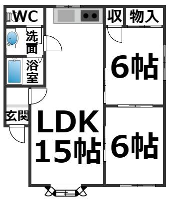 ドリームシャトーの間取り