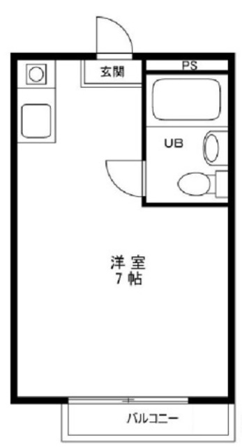 コーポヨコヤマの間取り