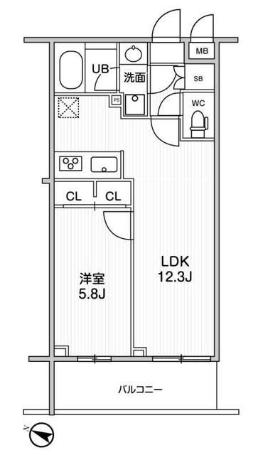 【ＬＩＭＥ　ＲＥＳＩＤＥＮＣＥ　ＨＩＫＩＦＵＮＥの間取り】