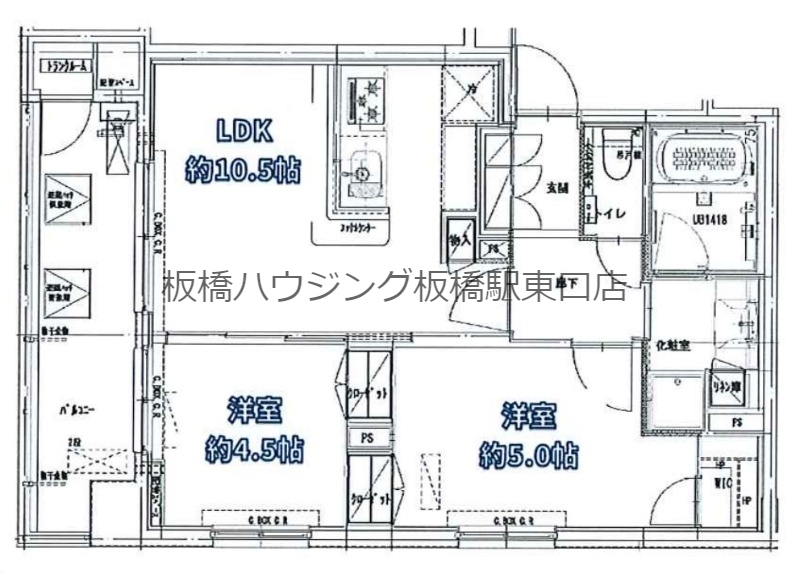 クラッシーコート北大塚の間取り