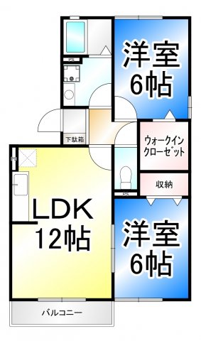 ライジング・エムの間取り