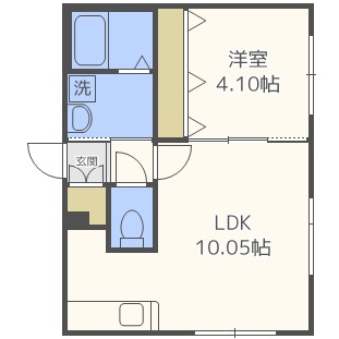 シュロス３．５の間取り