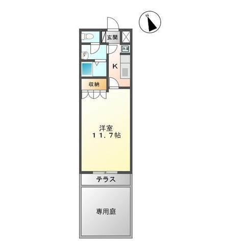 サンクレストII番館の間取り