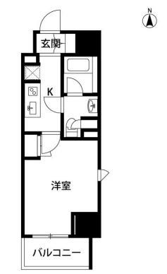 シエル武蔵小杉の間取り