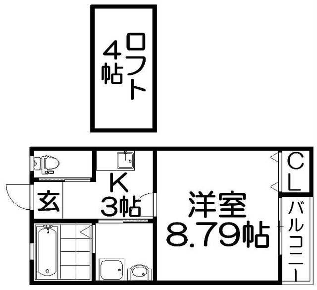 バレルハウス星田の間取り