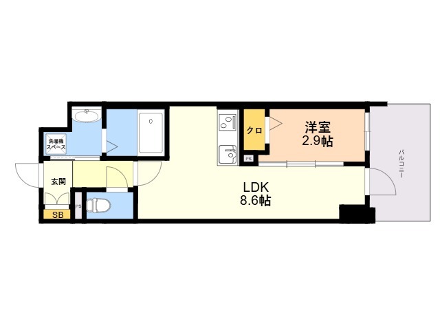 仮称)奈良屋町新築マンションの間取り