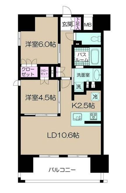 パレステージ秋葉原の間取り