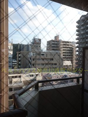 【川崎市中原区丸子通のマンションの眺望】