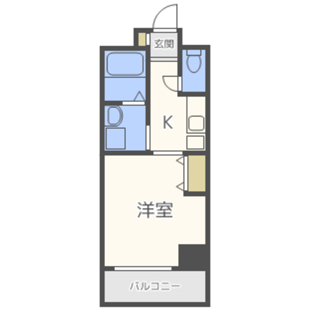 フォレステージュ天神の間取り