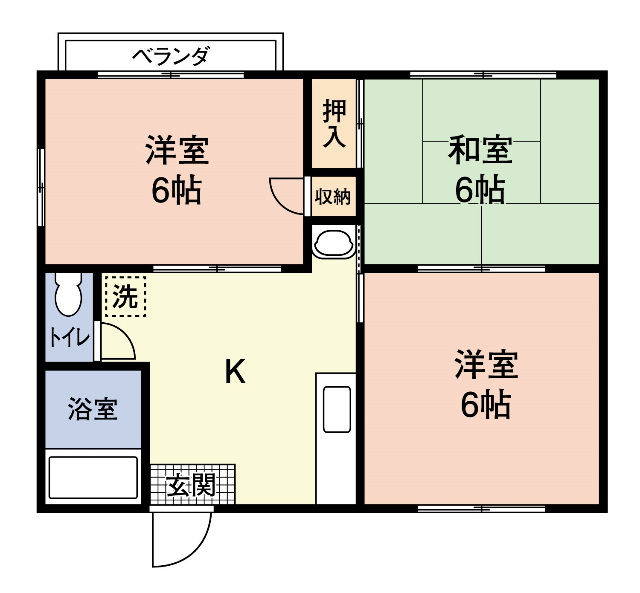 メゾンドソフィアの間取り