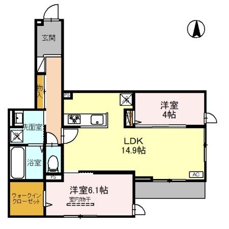 仮称）D-room平野区喜連3丁目の間取り