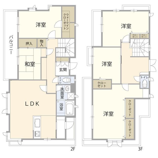 仮）あざみ野２丁目計画の間取り