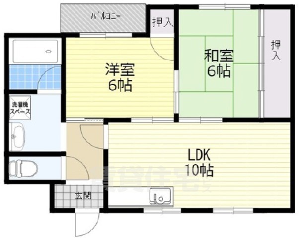 長澤マンションの間取り