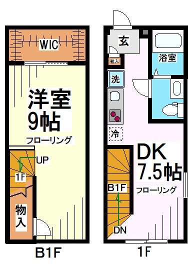 世田谷区桜丘のマンションの間取り