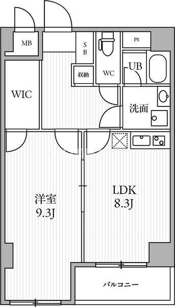 ＴＨＥ　ＰＡＬＭＳ三鷹Iの間取り