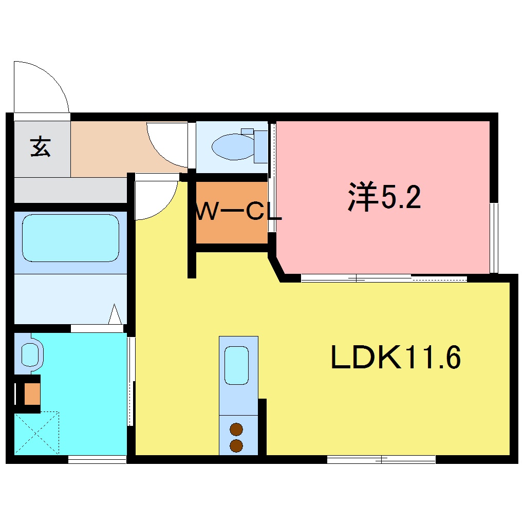 INTEGRAL　DE・LATOUR　Iの間取り