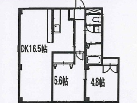 姫路市西今宿のアパートの間取り