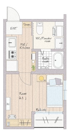 ＣＡＳＩＴＡ鴻巣の間取り