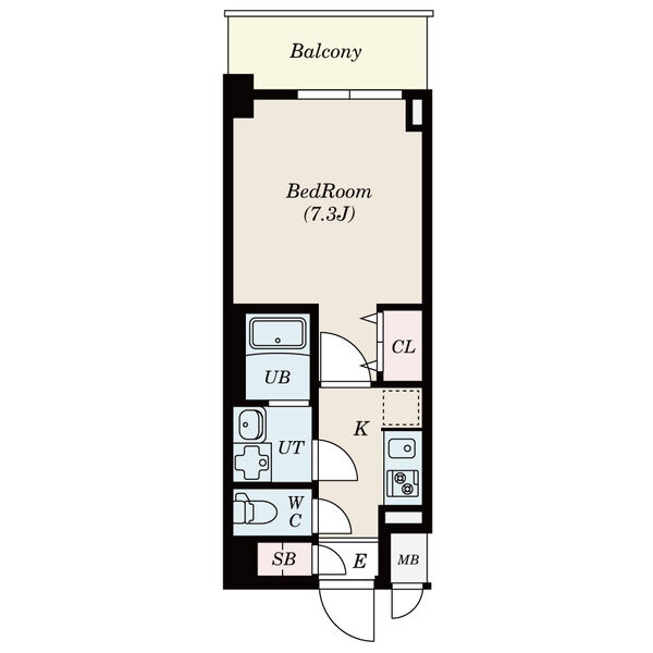 S-RESIDENCE志賀本通Northの間取り