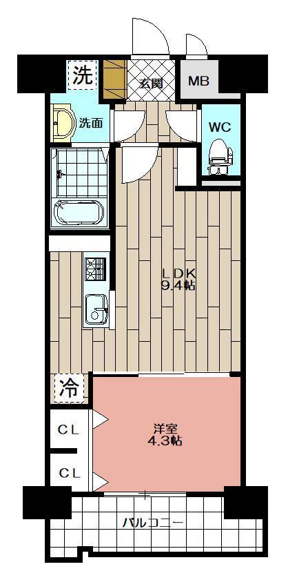 ＬＥＧＥＮＤ紺屋町の間取り