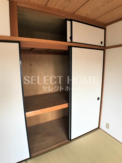 収納　収納のためのスペースです