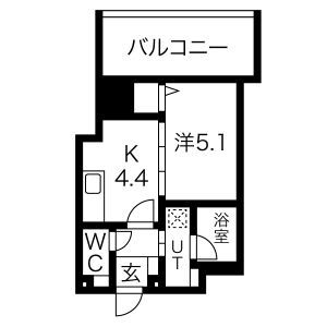 さくらHills NISHIKI Platinum Residenceの間取り