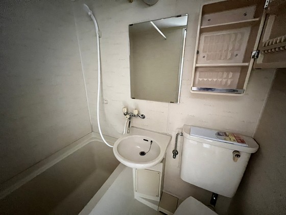洗面設備　※別号室の写真です