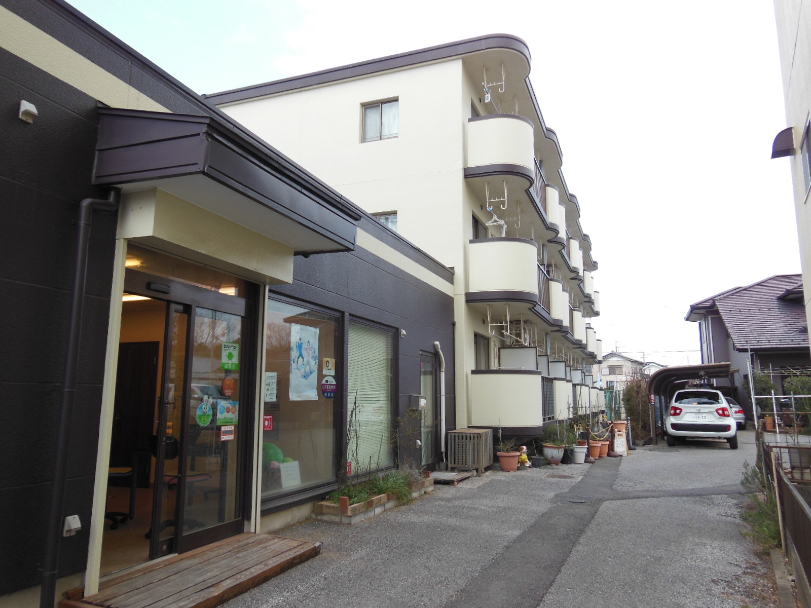 建物外観　全室南向きの居室