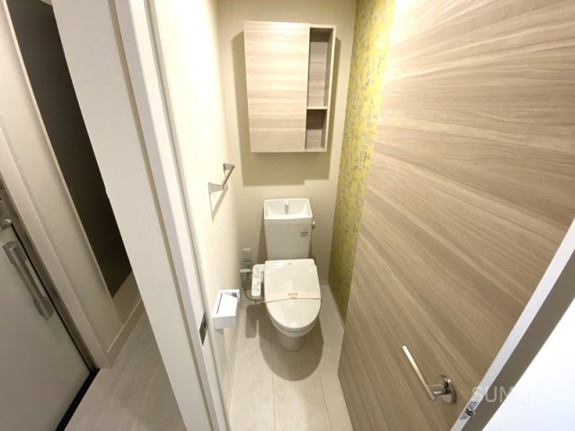 トイレ　アクセントクロス・トイレ☆彡