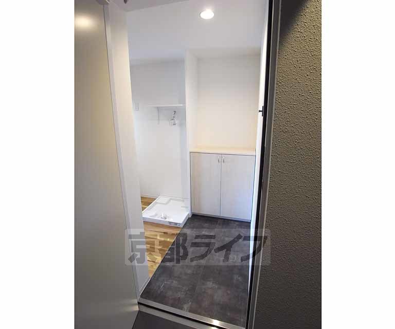 玄関　お部屋が直に見えない素敵な玄関