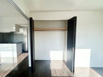 収納　収納量抜群のクローゼットです♪