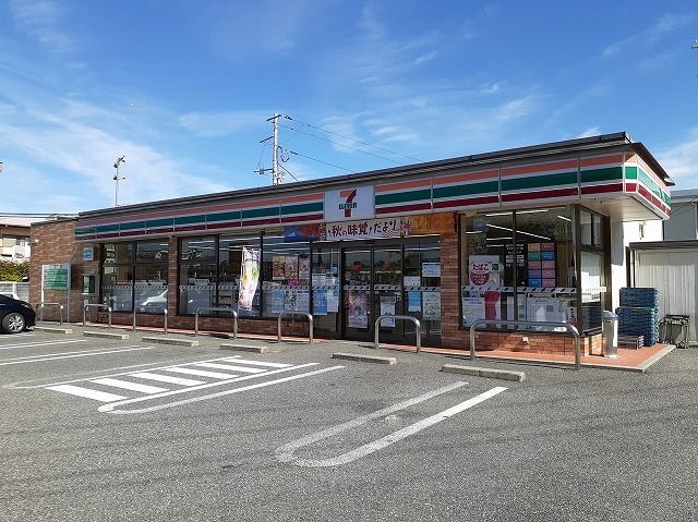 コンビニ　セブンイレブン甲斐大下条店（コンビニ）まで500m