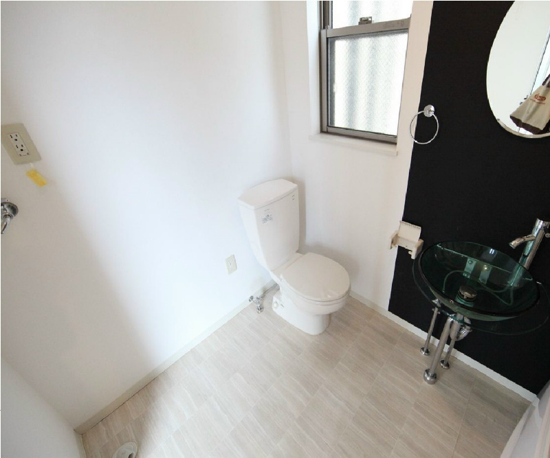 トイレ　洋式トイレ（温水洗浄便座設置可）