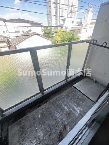 バルコニー　落ち着いた時間を過ごせるバルコニーです