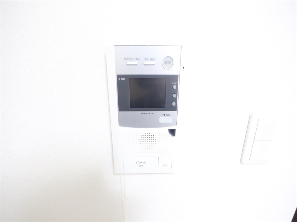 セキュリティ　ＴＶモニター付インターホン完備