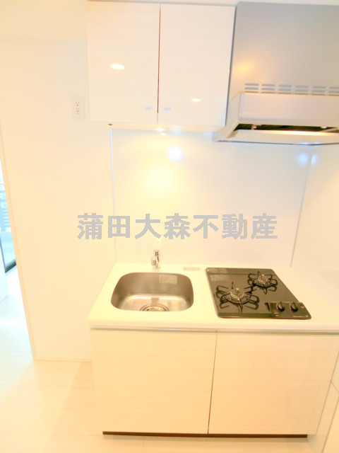 キッチン　2口ガスシステムキッチン