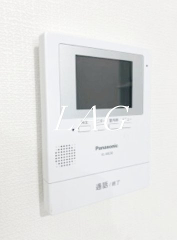 セキュリティ　モニター付インターホンです。