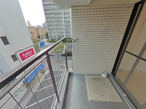 バルコニー　※別部屋の写真です