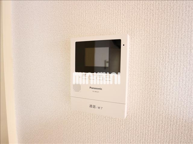 セキュリティ　来訪者はこれで確認できますよ。