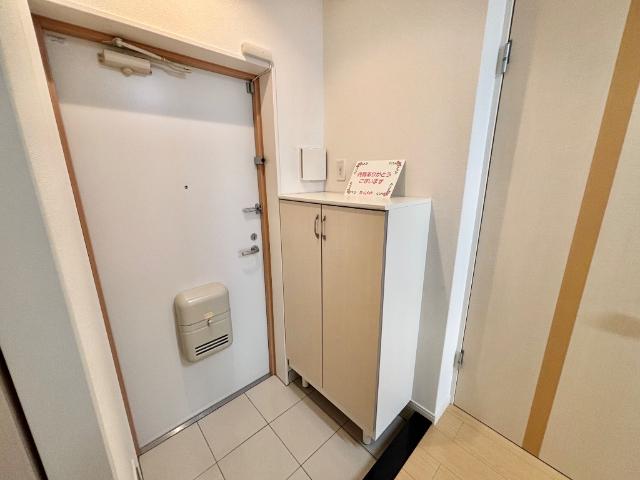 玄関　シンプルで使いやすい玄関です