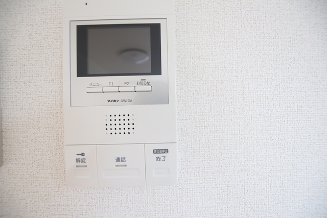 バルコニー　安心のＴＶモニターホン