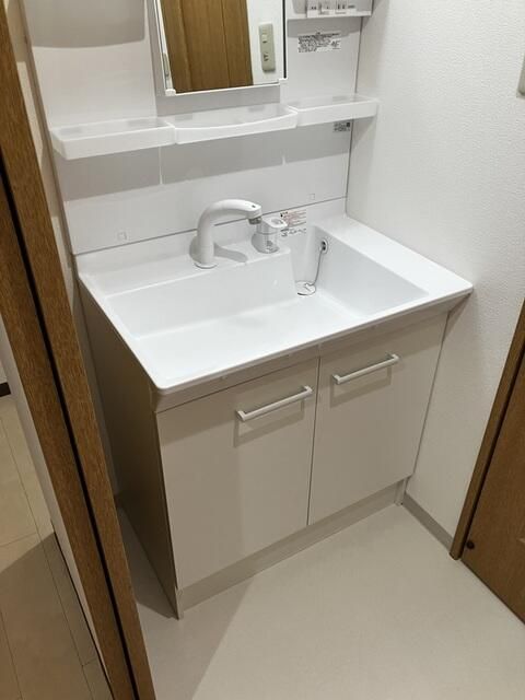 洗面設備　洗面所です