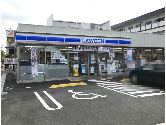 コンビニ　ローソン日進梅森台二丁目店（コンビニ）まで195m