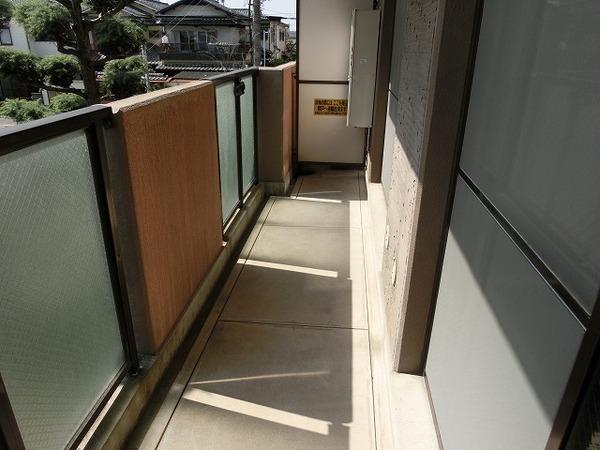バルコニー　南向きバルコニー！