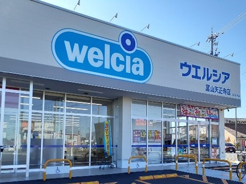 ドラックストア　ウエルシア富山天正寺店（ドラッグストア）まで800m
