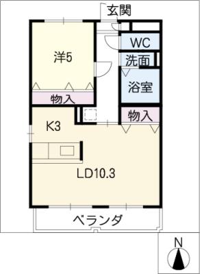 グランドソレーユの間取り写真